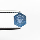 1.31ct 6.91x5.79x3.75mm Hexagon Rosecut Sapphire 22434-60