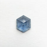 1.31ct 6.91x5.79x3.75mm Hexagon Rosecut Sapphire 22434-60