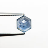 1.31ct 6.91x5.79x3.75mm Hexagon Rosecut Sapphire 22434-60