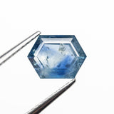 2.07ct 8.73x6.39x3.57mm Hexagon Rosecut Sapphire 22434-61