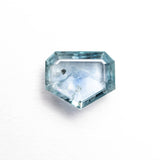 1.23ct 7.34x6.15x2.28mm Shield Rosecut Sapphire 22434-62