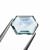 1.55ct 9.12x6.27x2.64mm Hexagon Rosecut Sapphire 22434-63