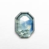 1.98ct 8.66x6.71x2.94mm Cut Corner Rectangle Rosecut Sapphire 22434-64