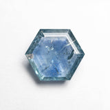 2.47ct 9.34x8.07x3.03mm Hexagon Rosecut Sapphire 22434-65