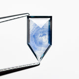 1.37ct 10.34x5.44x2.32mm Pentagon Rosecut Sapphire 22434-66