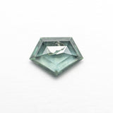 1.11ct 8.31x6.06x2.63mm Pentagon Rosecut Sapphire 22434-69