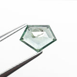 1.11ct 8.31x6.06x2.63mm Pentagon Rosecut Sapphire 22434-69