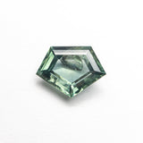 1.11ct 8.31x6.06x2.63mm Pentagon Rosecut Sapphire 22434-69