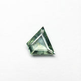 0.78ct 7.17x5.31x2.25mm Trapezoid Rosecut Sapphire 22434-91