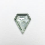 1.06ct 8.67x7.33x2.14mm Shield Rosecut Sapphire 22434-92