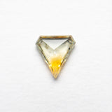0.96ct 7.43x6.98x2.27mm Shield Double Cut Sapphire 22434-94