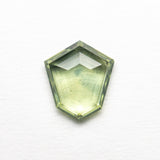 1.49ct 8.52x7.47x2.59mm Shield Rosecut Sapphire 22434-98