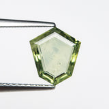 1.49ct 8.52x7.47x2.59mm Shield Rosecut Sapphire 22434-98