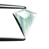 0.77ct 10.51x8.62x1.30mm Kite Rosecut Sapphire 22436-09