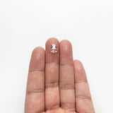 0.98ct 8.84x8.32x2.11mm VS1 D Antique Pear Rosecut 22452-01