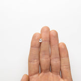 1.01ct 6.28x5.06x4.06mm GIA SI1 H Antique Old Mine Cut 22454-01