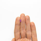 1.06ct 7.74x4.31x3.08mm Cushion Brilliant Sapphire 22488-01