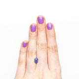 1.03ct 6.37x4.83x3.42mm Purple-Blue Cut Corner Rectangle Step Cut Sapphire 22537-01