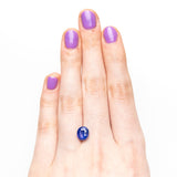 2.04ct 7.45x6.50x4.93mm Oval Brilliant Sapphire 22592-01