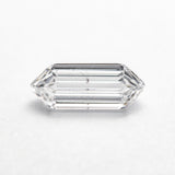 1.01ct 10.12x4.18x2.42mm GIA SI2 D Hexagon Step Cut 22621-01
