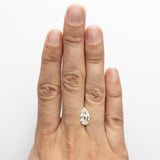 2.02ct 11.67x6.53x3.71mm GIA VVS1 M Modern Antique Pear Brilliant 22623-01