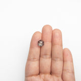 3.77ct 10.00x8.69x4.45mm Hexagon Rosecut Sapphire 22692-02