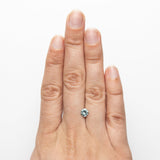 0.66ct 5.55-5.48x3.26mm Round Brilliant Sapphire 22698-01