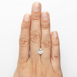 2.09ct 8.05x7.50x4.77mm GIA SI1 J Antique Old Mine Cut Brilliant 22718-01