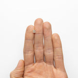 0.67ct 4.92x4.66x3.18mm SI1 C3 Cut Corner Square Brilliant 22753-06