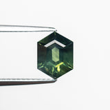1.52ct 8.34x6.29x3.72mm Hexagon Step Cut Sapphire 22761-03