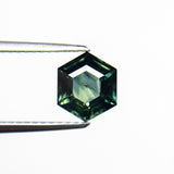 1.43ct 7.43x6.59x3.66mm Hexagon Step Cut Sapphire 22761-06