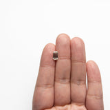 *MISSING STONE* 1.00ct 8.07x4.63x2.60mm SI2 C1 Cut Corner Rectangle Step Cut 22811-01
