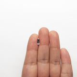 0.71ct 8.26x3.43x2.26mm Cut Corner Rectangle Step Cut Sapphire 22839-01