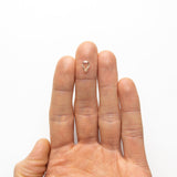0.79ct 8.31x6.20x1.62mm Shield Portrait Cut Sapphire 22878-01