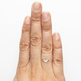 1.09ct 10.00x7.55x1.51mm Amorphous Portrait Cut Sapphire 22902-01