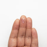 0.65ct 9.45x7.36x1.00mm Shield Portrait Cut Sapphire 22904-01
