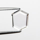 1.01ct 8.86x7.07x1.38mm Hexagon Portrait Cut Sapphire 22905-01