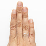 1.37ct 11.70x8.43x1.62mm Hexagon Portrait Cut Sapphire 22911-01