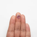 1.18ct 11.31x9.92x1.51mm Lozenge Portrait Cut Sapphire 22912-01