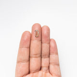 1.18ct 11.04x6.29x1.58mm Shield Portrait Cut Sapphire 22914-01