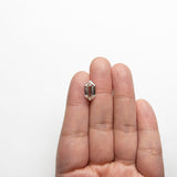 3.01ct 13.47x6.92x3.59mm GIA W-X Hexagon Step Cut 22921-01