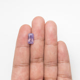 3.67ct 11.79x6.35x4.90mm Cut Corner Rectangle Brilliant Sapphire 22939-01