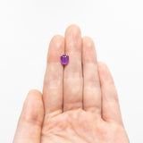 1.58ct 7.33x6.36x3.18mm Cut Corner Rectangle Brilliant Sapphire 22951-01