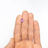TEST 1.76ct 9.27x6.48x4.14mm Pear Brilliant Sapphire 22953-01