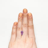 2.09ct 10.46x6.88x3.92mm Coffin Brilliant Sapphire 22983-01