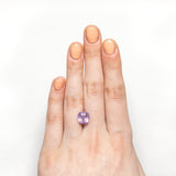 5.17ct 8.81x8.36x6.85mm Cushion Brilliant Sapphire 22985-01