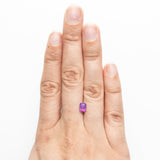 1.22ct 6.28x4.72x4.15mm Cut Corner Rectangle Step Cut Sapphire 22996-01