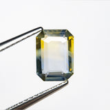 1.30ct 7.74x5.65x2.60mm Cut Corner Rectangle Step Cut Sapphire 23018-01