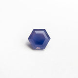 0.75ct 5.36x4.64x3.71mm Hexagon Step Cut Sapphire 23031-01