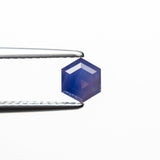 0.75ct 5.36x4.64x3.71mm Hexagon Step Cut Sapphire 23031-01